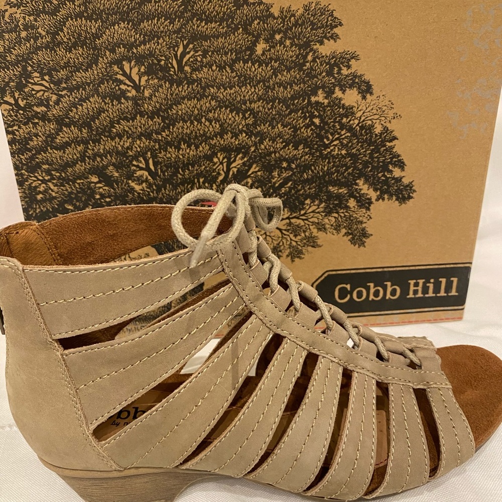 Sandals - Gladiator- bohemian - khaki - Picture 1 of 1
